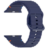 Watch 10 46mm 42mm Silicone Strap Colorful Sport Wristband10 9 8 7 6 45mm 42/44/40mm 38mm Watchband MartLion Midnight Blue Series 10 42mm 