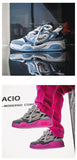 Men's Casual Sneakers Lace-up Casual Shoes Breathable Vulcanized Lightweight Walking Sports MartLion   
