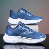 Cushioning Men's Running Shoes Women Light Comfort Jogging  Sneakers Athletic Training Sports Mart Lion LT188blue 7 
