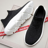 Summer Men's Casual Sneakers Slip-on Running Sport Shoes Breathable Tennis Trainers Soft Walking Jogging Mart Lion   
