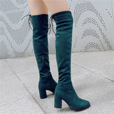 Spring Autumn Women Over the Knee Boots High Heel Woman Thigh High Boots Small MartLion   