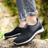 Summer Men's Walking Shoes Lightweight Sneakers Casual Breathable Slip on Loafers Zapatillas Hombre MartLion   