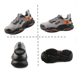 Safety Shoes Men's Protective Steel Toe Boots Male Anti-smashing Work Industry Indestructible Sneakers MartLion   