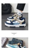  Men's shoes breathable small white Korean version trend versatile casual wear-resistant sports board MartLion - Mart Lion