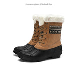 Classic Winter Boots for women Warm Durable Flat Wool Women's Snow Shoes Mart Lion   