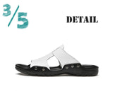 Genuine Leather Slippers Summer Men's Shoes Casual Outdoor Flip Flop Indoor Non-Slip Beach Sandals Mart Lion   