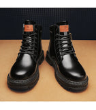 Walking Boots for Men Outdoor Boots Men's Ankle Boots Winter High Top Casual Shoes Classic Design MartLion