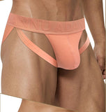3Pcs Cotton Men's Panties Set Jockstrap Briefs High Cut Strap Sports Fitness Underpants Slip Gays Briefs MartLion   