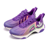 Red Cushion Sneakers Running Shoes Men's Breathable Wear-resistant Walking Training Fitness Jogging Women MartLion 23619 purple 4 