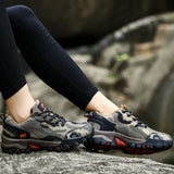 Men's Outdoor Sneakers Designers Hiking Shoes Camouflage Breathable Walking Climbing Couples MartLion   