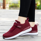 Women Walking Shoes Men's Autumn Casual Sneakers Couples Flats Lace-Up Hiking Zapatillas Mujer MartLion   