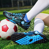 Children's Football Boots Men's Studded Lightweight Soccer Shoes For Kids Training Footwear Mart Lion   