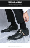 Chelsea Dress Shoes Men's Slip On Party Loafers Formal Social Wedding Footwear Mart Lion   