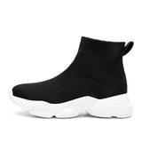 Kids Shoes Girls Sneakers Knit Luxury Designer High Top Casual Running Sports Tennis MartLion   