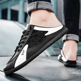 Summer Half Slippers for Men Men's Flat Bottom Casual Shoes Soft Sole Support Shoes Men's Sneakers MartLion