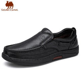 Loafers Men's Shoes Formal Design Luxury Casual Genuine Leather MartLion   