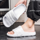 Summer Breathable Men's Slippers Outdoor Casual Shoes Slip On Unisex Sneakers Non-slip Bathroom Lightweight Sneakers Mart Lion   