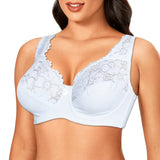 Bras Women Lace Brassiere  Underwear Delicate Pattern Underwired MartLion   