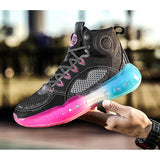 Spring And Summer Basketball Shoes Breathable, Non-slip, Wear-resistant Teen Sneakers Running Men's Mart Lion   