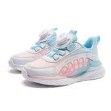 Spring Autumn Children Shoes Breathable Sneakers For Boys Lightweight Kids Soft Bottom Girls Running Mart Lion AS7828 blue 27 CN