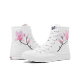 Korean Version Casual Canvas Shoes Inner Zipper Rubber Short Sleeve Women's Sports MartLion white pink add 41 