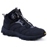 Tactical Military Combat Boots Outdoor Quick Reaction Breathable Men's Shoes Army Ankle Safety Climbing MartLion Black 39 