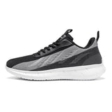 Leisure Sports Shoes Vulcanized Men's Rubber Soles Brand Driving Mesh Breathable and Anti Slip Casual Mart Lion Black 40 