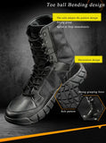 Men's Outdoor Climbing Training Waterproof Military Tactical Boots Sports Camping Hiking Ultralight Breathable Combat High Shoes MartLion   