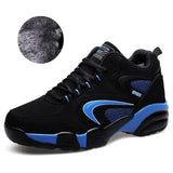 Winter Running Shoes for Men Women Keep Warm Cotton-padded Sneakers Outdoor Male Walking Sports Shoes