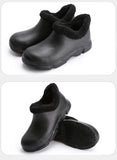 Unisex Chef Shoes Kitchen Shoes Non-slip Waterproof High-top Eva Winter Warm MartLion   