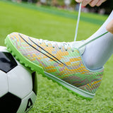  Futsal Shoes Men's Indoor Five-A-Side Soccer Kids Anti Slip Football Boots Training Sport Footwear Low Top Mart Lion - Mart Lion