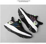 Men's Sneakers spring summer Mesh Breathable White Running Tennis Shoes Outdoor Sports Tenis Masculino Mart Lion   