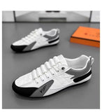 Men Casual Shoes Summer Thin Section Baotou Half Slippers   Flat-bottomed Bean Shoes Men Sneakers MartLion   