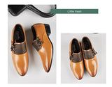 Men's Shoes Dress Leather Wedding Black Loafers Chaussure Homme Zapatos De Hombre Mart Lion   