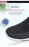 Men's Shoes Mesh Fly Woven Breathable Casual Sports Lazy Slip on Casual Anti-Odor MartLion   
