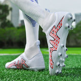 Society Soccer Cleats Soccer Shoes Men's Training Sport Footwear Professional Field Boot Fg Tf Soccer Mart Lion   