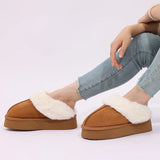 Thick Sole Women Slippers Winter Warm Home Shoes  Women MartLion   