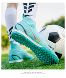Football Boots Men's TF FG Soccer Shoes Training Outdoor Non-Slip Sports Sneakers Kids Teenagers Children MartLion   