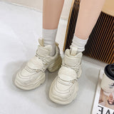Women Chunky Shoes Thick Sole Designer Sneakers Ladies Sports Casual Athletic Female Footwear Height Increasing Mart Lion   
