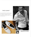 Men's Loafers Spring Autumn Shoes Men's Classic Leather Comfy Drive Boat Casual MartLion   