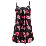 Women's Summer Casual Vest Sleeveless Bohemian Print Loose Tank Large Dress MartLion   