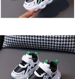 Children's Sneakers Boys Cute Led Lighted Shoes Girls Breathable Sport Sneakers Autumn Casual Kids 1-6Years MartLion   