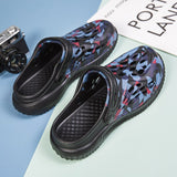 Summer Men's Slippers Platform Outdoor Sandals Clogs Beach Vacation Slippers Flip Flops Soft  Slides Casual Shoes Mart Lion   