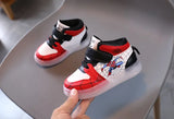 Children's Led Light Shoes Aoger Spiderman Boys Sneakers Girls Cartton Casual Breathable Kids Sport MartLion   