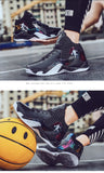 Men's Basketball Shoes Purple Basketball Sneakers Men Women Training Sport Boots Kids Adult Athletic Shoe MartLion