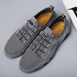 Driving Shoes Men's Casual Leather Sneakers Handmade Breathable Loafers Moccasins Luxury Brand Mart Lion   