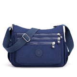 Shoulder Bag Crossbody Women Messenger Bags Waterproof Nylon Ladies Handbag MartLion deep blue  