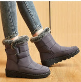 Snow Women Boots Soft Women's Boots Platform Ladies Shoes Fur Keep Warm Boots Ladies MartLion   