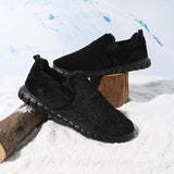 Ultralight Warm Cotton Shoes Outdoor Anti-slip Snow Boots Comfort Flat Shoes Men's Casual Faux Fur MartLion   