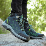 Men's Boots Couple Shoes High Top Women Outdoor Ankle Waterproof Sneakers Sport Hiking Hombre MartLion   